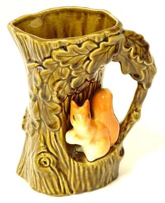 A Sylvac 4241 fauna or Woodland jug