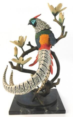 A Border Fine Arts model of a Lady Amhurst pheasant