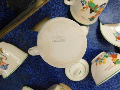 An Amersham pottery tea set - 3