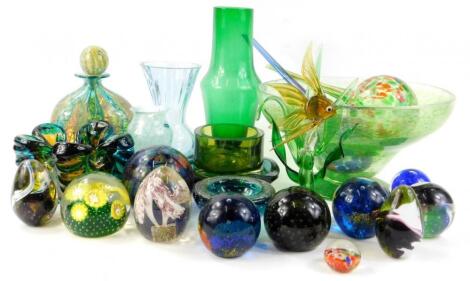 A collection of Art Glass