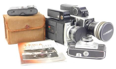 Various camera and other items