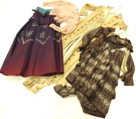 Various Victorian and later clothing