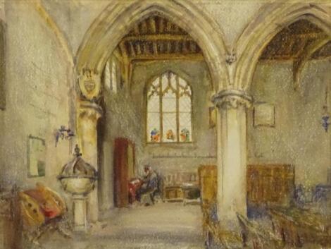 Ralph Sharpe. Interior St Benedict's Church