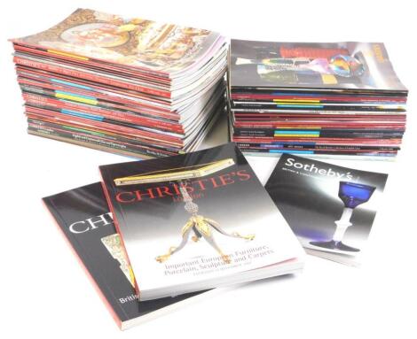 A selection of Christie's auction catalogues