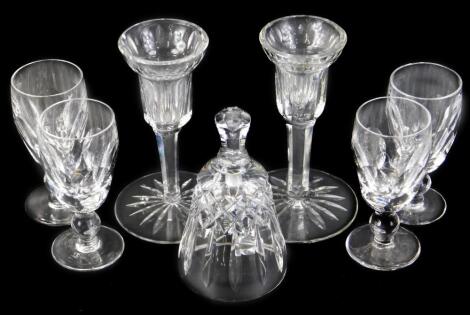 A quantity of signed Waterford Crystal