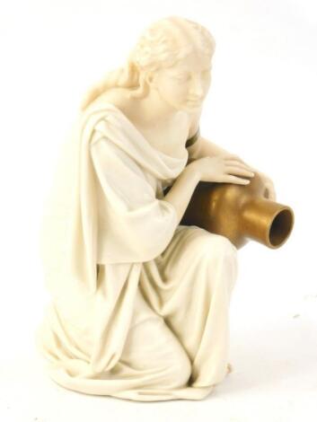 A Royal Worcester type porcelain model