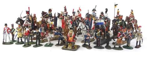 A quantity of Del Prado die cast and hand painted soldiers etc.