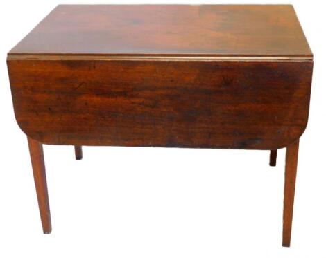 A 19thC mahogany Pembroke table