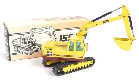 A Ruston Bucyrus die cast hydraulic excavator 155.RH, boxed.