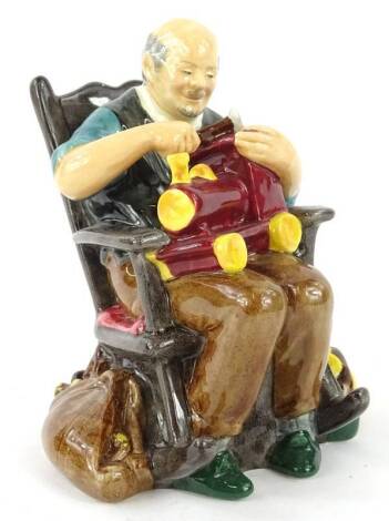 A Royal Doulton porcelain figurine, of the Toy Maker, HN2250, 16cm H.