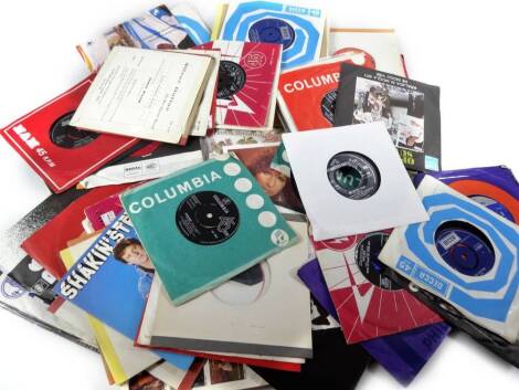 Various 45rpm records, to include Shakin’ Stevens, Bobby Darin, other pop music, etc. (a quantity)