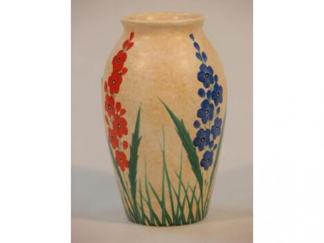 A Radford pottery ovoid vase