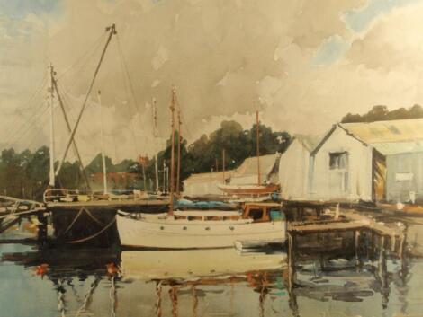 Charles Whitaker (20thC). On The Hamble