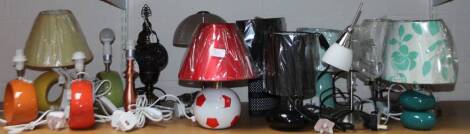 *Various as new table lamps, to include Dar, some with original packaging with shades, etc. (a quantity)