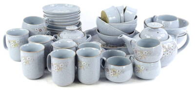 A Denby Reflections pattern part tea and coffee service etc.