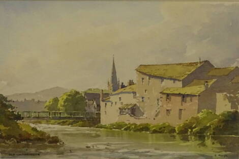 Len Roope (1917-2005). Old Cockermouth, watercolour, signed and titled, 22cm x 32cm.