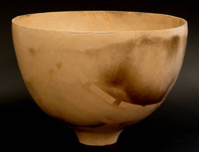 Cheryl Horsley (b.1953). Bowl, decorated ceramic, 34cm dia.