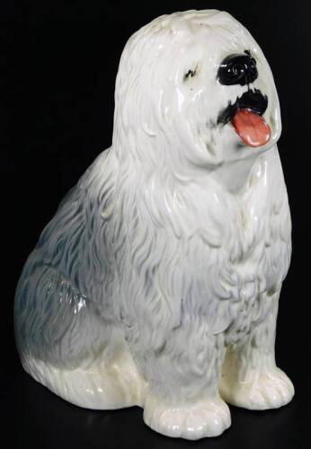 A Beswick fireside model of an old English sheep dog, no.2232, 32cm H.