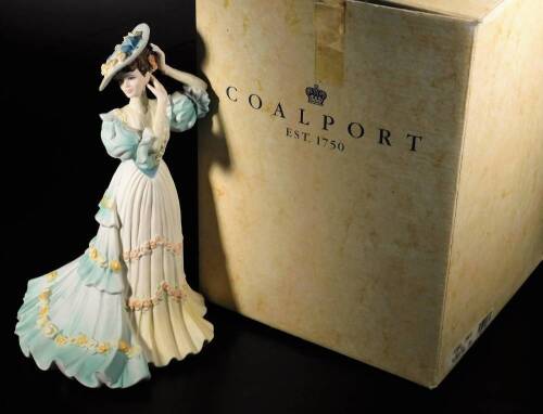 A Coalport Age of Elegance figure Polonaise Walk, no.CP28, matt