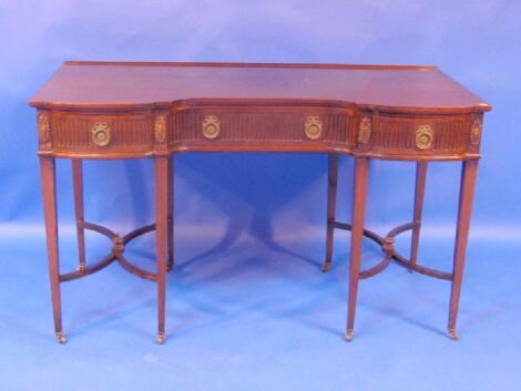 A Howard & Sons Ltd Neo Classical revival side table