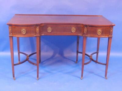 A Howard & Sons Ltd Neo Classical revival side table