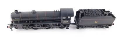 A Bachmann OO gauge model of a locomotive Lord Burghley, BR black livery, 4-6-0, 61247, 31-700Z, boxed