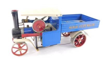 A Mamod steam wagon SW1, boxed