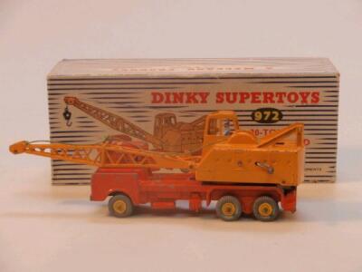 Dinky Super Toys 972 20 tonne lorry mounted crane by Coles of Grantham