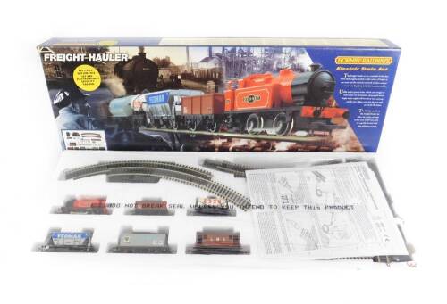 A Hornby OO gauge electric train set Freight Hauler, R1014, boxed.