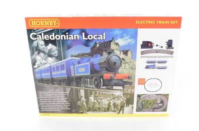 A Hornby OO gauge electric train set Caledonian Local, R1016, boxed.