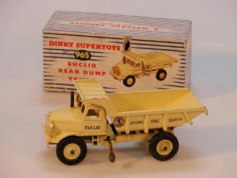 Dinky Super Toys 965 Euclid rear dump truck