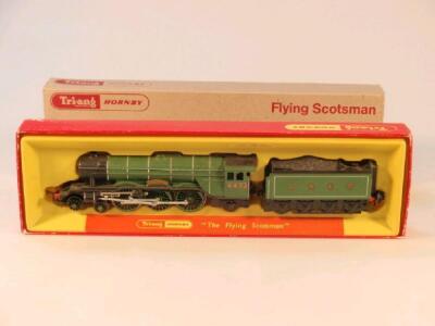 A Tri-ang Hornby LNER Flying Scotsman with special corridor tender