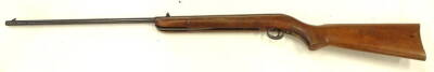 A BSA air rifle, with mahogany stock, 108cm L. - 2