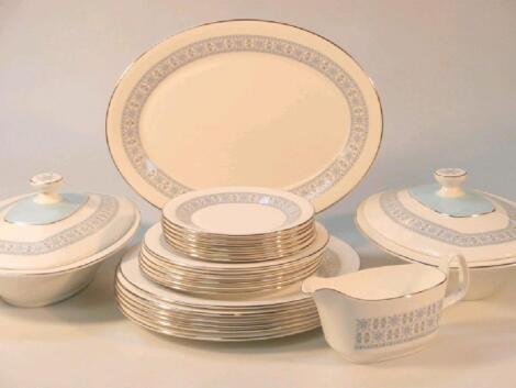 A Royal Doulton 'counter point' part dinner service