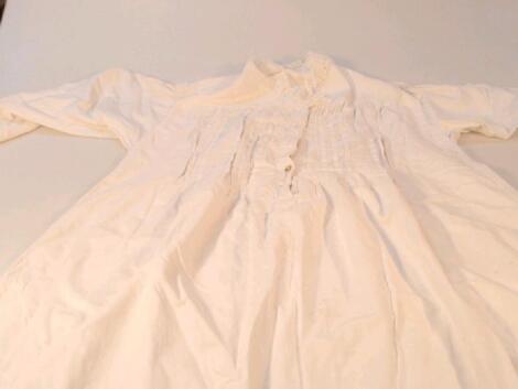 Victorian and later christening gowns and other linen