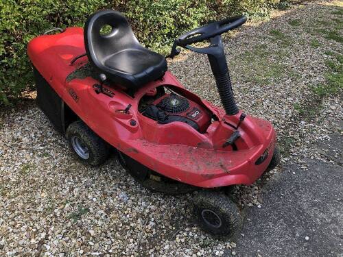 A 6/63 ride-on mower.