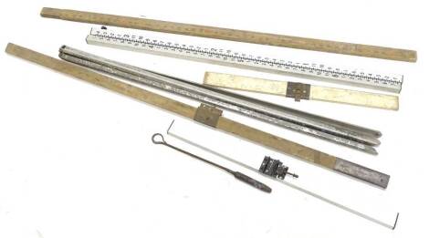 Various surveyor's levels, other measuring devices