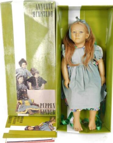 A Annette Himstedt Puppen Kinder doll, Adrienne, 70cm H. (boxed with paperwork)