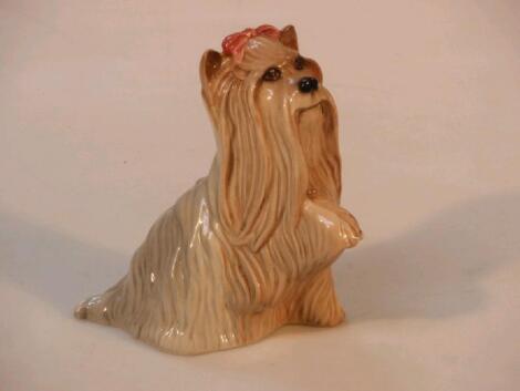 A Royal Doulton (based on Beswick no. 3083) long haired terrier