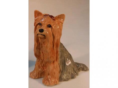 A Royal Doulton (based on Beswick 2377) long haired terrier