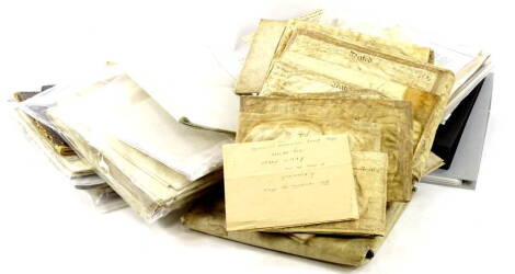 Lincolnshire .- 3 boxes containing correspondence relating to Lincolnshire, included leases and titles, mostly 19thC and later and correspondence relating to local sports clubs and societies.