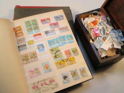 Album of World stamps; a stamp stock book