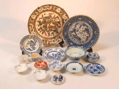 A collective lot of Oriental porcelain