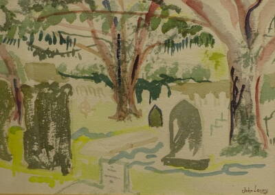 James Lacey. River landscape, watercolour, 23cm x 33cm, and another (2). - 2