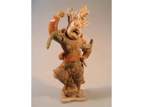 A Chinese guardian figure