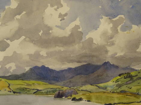 Cecil Westland Pilcher (1870-1943). Rain clouds, Snowdonia, North Wales, watercolour, titled, 22.5cm x 29cm, and nine others (10).