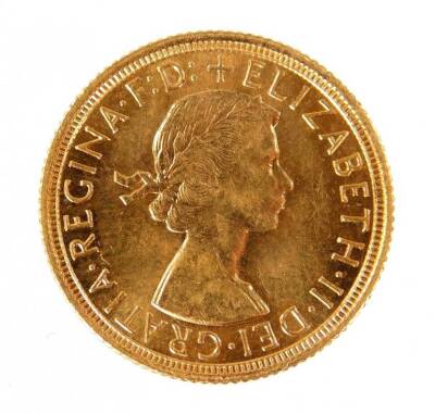 An Elizabeth II gold full sovereign, 1963. - 2