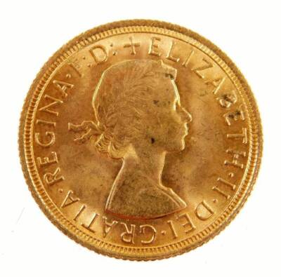 An Elizabeth II gold full sovereign, 1967. - 2