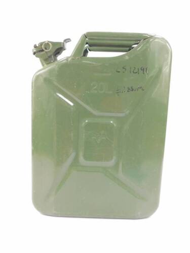 A 20lt Jerry can.