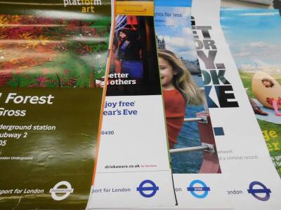 A collection of post millennium London Underground posters, to include advertising, promotional, directional and information by many eminent designers, approx 60. - 4